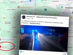 Wypadek w Małopolsce. Są poszkodowani, droga była zablokowana