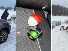 Kłusownicy złapani na gorącym uczynku na jeziorze Bochowo