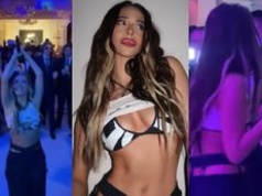 Blanka w skąpym stroju wparowała na studniówkę. Filmiki krążą po sieci