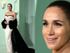 Samotna Meghan Markle bryluje na gali charytatywnej. Szyk i klasa? (ZDJĘCIA)