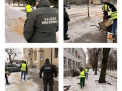 W Inowrocławiu skutki zimy neutralizują skazani