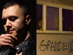 Okna Grande Connection obrzucone jajkami. Obraźliwe graffiti zniknęło