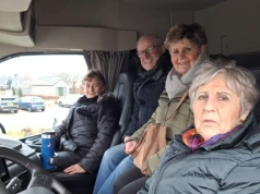 Prezentacje ciężarówek dla osób starszych, przestrzegające czym jest „martwe pole”