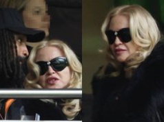 Madonna wybrała się z młodszym o 38 lat ukochanym na mecz. Słodziaki? (ZDJĘCIA)