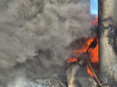 Pożar obory. W środku było 100 byków. Straty rolnika to 3 mln zł