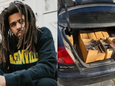 J. Cole sprzedaj swoją płytę z bagażnika starej Hondy