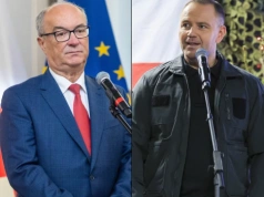 Happening posłów PiS. Tak zaskoczyli Czarzastego na konferencji. „Ankieta bezpieczeństwa”