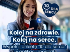 Kolej rusza po zdrowie serca. Profilaktyka wjeżdża na tory