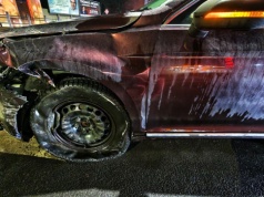 Zderzenie Kaliska – Limanowskiego. Młody nie ogarnął pierwszeństwa (ZDJĘCIA)