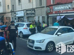 Samochód wjechał w taras baru w Santa Cruz. Siedem osób rannych