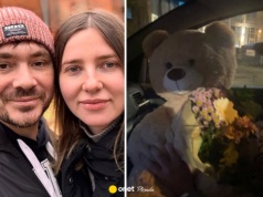 Daniel Martyniuk zaskoczył kwiatami i misiem. Tego zdjęcia nie wrzuciła żona