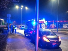 Potrącenie przy Rondzie Kozi Borek (ZDJĘCIA)