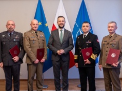 Nowe stanowiska służbowe dla czterech oficerów Wojska Polskiego