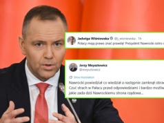 Fala komentarzy po słowach Nawrockiego na RBN. "Czuć strach w Pałacu"