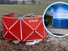 Tragiczny wypadek na trasie Nowa Wieś – Uszyce. Jedna osoba nie żyje