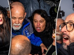 Zrozpaczone rodziny prawie zlinczowały właścicieli spalonego klubu. "Zabiłaś mojego brata s***!"