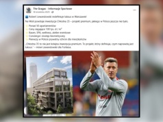 Nawet 80 tys. zł za metr kwadratowy. Robert Lewandowski przesuwa granicę