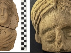 Rzadka terakotowa rzeźba z III wieku odkryta w pobliżu Muru Hadriana