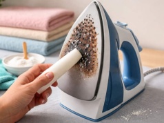 Sprytny trik na przypalone żelazko. Wystarczy przetrzeć tym