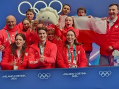 Pluszowy pieróg hitem igrzysk. Nieoficjalna maskotka Polaków podbija Mediolan-Cortina 2026