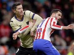 Dzika banda Diego Simeone rzuciła się Barcelonie do gardła