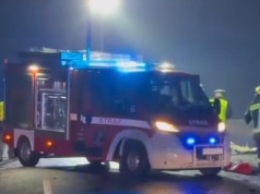 Tragedia pod Gnieznem. Nie żyje kobieta, kilkuletnia dziewczynka w szpitalu