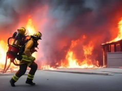 Pożar budynku. Zginęły dwie osoby