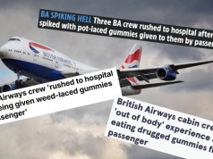 Pasażer British Airways poczęstował załogę żelkami z THC, teraz jest poszukiwany
