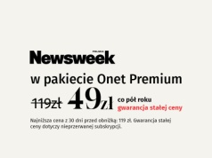 "Newsweek" w wyjątkowej ofercie Onet Premium. Czytaj więcej za mniej