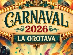 Sztuczna inteligencja na plakacie karnawału? Burza w La Orotava