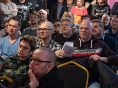 Burzliwe zebranie w Chojniczkach. Spór o maszt w otulinie Strugi Jarcewskiej