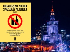 Nocna prohibicja w Warszawie. Prezydent pokazał pierwsze statystyki