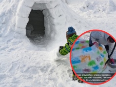 Zbudowała dzieciom igloo, ktoś wysłał donos Straży Miejskiej. "Samowola budowlana"