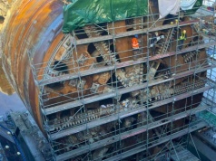 Gigant ważący 4,4 tys. ton obrócony na S19. "Karpatka" gotowa do pracy