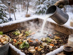 Wlej do kompostownika w lutym. Zamieni resztki w żyzny czarnoziem
