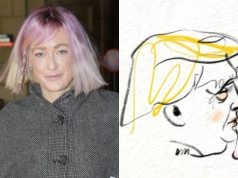 Mocne grafiki Damięckiej na walentynki. Spójrzcie na tę z Trumpem i Putinem