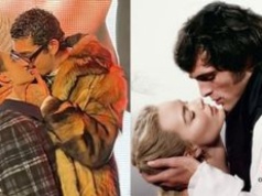 Kuba Szmajkowski i jego nowy chłopak odtwarzają POCAŁUNEK z "Wichrowych Wzgórz". Pasują do siebie? (FOTO)