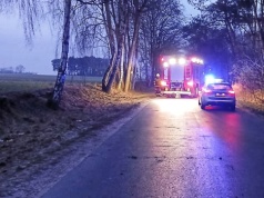 Na drodze znów ślisko. Doszło do zdarzenia