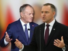 Tusk odpowiada Nawrockiemu. "Od moich wnuczek wara"