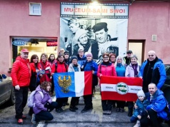 Ślęża zdobyta podczas zimowej wyprawy raciborskiego PTTK