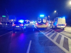 Rozbity radiowóz i ranni policjanci. Czarny weekend na drogach Rzeszowa i okolic