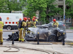W 2025 roku BEV-y odpowiadały za 0,46% pożarów samochodów