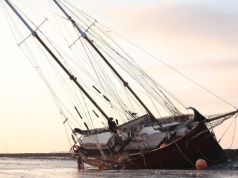 135-letni szkuner „Ethel von Brixham” całkowicie zniszczony. Nie uratowano jednostki