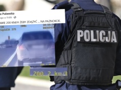 Puławy: policja zatrzymała kobietę, która pędziła 200 km/h, bo spieszyła się "na paznokcie"
