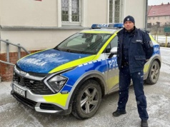 Policjant ze Słotwiny po służbie złapał złodzieja kawy