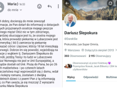 Dziwna wiadomość do Dobskiego: Ja się mszczę! Kobieta podaje się za... żonę prokuratora