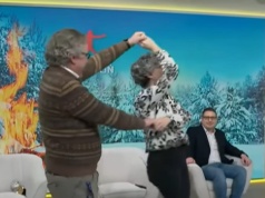 Co tam się wydarzyło?! Szalone tańce w studiu TV Republika