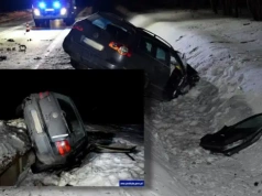 Pijany pieszy doprowadził do czołowego zderzenia. Sześć osób w szpitalu