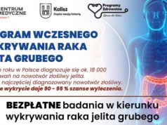 Program wczesnego wykrywania raka jelita grubego w Kaliszu. Bezpłatne badania dla mieszkańców