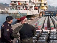 10 ton kokainy w drodze na Wyspy Kanaryjskie. Statek przechwycony